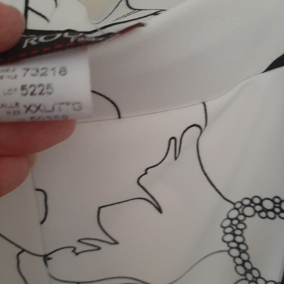 Black & White Print Pants XXL - Picture 4 of 9